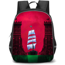 Cork City FC Backpack School Bag StudentPack - Logo In Ship Illustration Poster