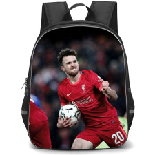 Diogo Jota Backpack School Bag StudentPack - Holding Ball Run Portrait