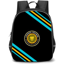 Club Deportivo Leones Negros de la Universidad de Guadalajara Backpack School Bag StudentPack - Club Deportivo Leones Negros de la Universidad de Guadalajara Large Logo With Stripe