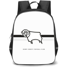 Derby County FC Backpack StudentPack - Derby County FC Logo On White Background