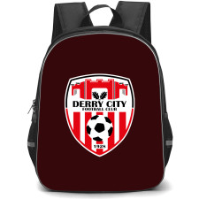 Derry City FC Backpack School Bag StudentPack - Large Logo