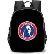 English Football Dorking Wanderers Backpack School Bag StudentPack - Large Logo