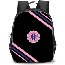 Dulwich Hamlet Football Club Backpack School Bag StudentPack - Dulwich Hamlet Football Club Large Logo With Stripe
