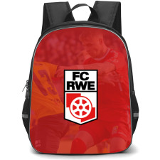 Erfurt Football Club Backpack School Bag StudentPack - Logo Team Red Background