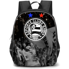 Esporte Clube Bahia Backpack School Bag StudentPack - Esporte Clube Bahia Stadium with Logo Crowd Background