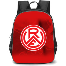 Rot-Weiss Essen Backpack School Bag StudentPack - Logo In Red Abstract Background Football Club