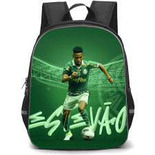 Estevao Willian Backpack School Bag StudentPack - Estevao Willian Dribbling On Green Background