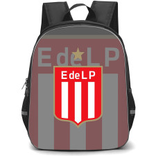 Club Estudiantes de La Plata Backpack School Bag StudentPack - Club Estudiantes de La Plata Logo with Logo Shadow Effect
