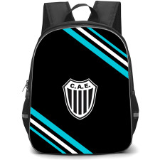 Club Atletico Estudiantes Backpack School Bag StudentPack - Club Atletico Estudiantes Large Logo With Stripe