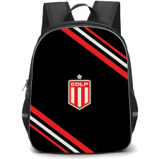 Club Estudiantes de La Plata Backpack School Bag StudentPack - Club Estudiantes de La Plata Large Logo With Stripe