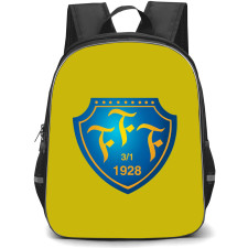 Falkenbergs FF Backpack School Bag StudentPack - Falkenbergs FF Logo On Crayola Gold Background Football Club