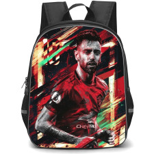 Bruno Fernandes Backpack StudentPack - Bruno Fernandes Graphic Fan Art Poster