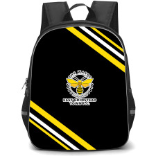 East Grinstead Town Football Club Backpack School Bag StudentPack - East Grinstead Town Football Club Large Logo With Stripe