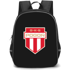 Pogon Grodzisk Mazowiecki Backpack School Bag StudentPack - Large Logo