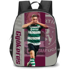 Viktor Gyokeres Backpack StudentPack - Viktor Gyokeres Portrait Grey Background