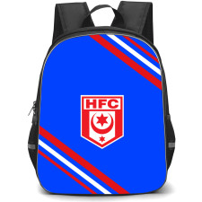 Hallescher FC Football Club Backpack School Bag StudentPack - Large Logo With Stripe