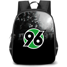 Hannover 96 Backpack School Bag StudentPack - Logo Fan Grayscale Background Football Club