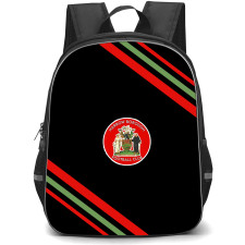 Harrow Borough Football Club Backpack School Bag StudentPack - Harrow Borough Football Club Large Logo With Stripe