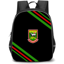 Hendon Football Club Backpack School Bag StudentPack - Hendon Football Club Large Logo With Stripe