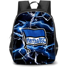 Hertha BSC Backpack School Bag StudentPack - Logo Lighting Background Football Club