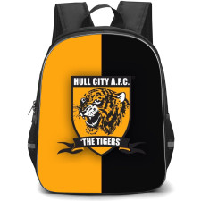 Hull City Backpack StudentPack - Hull City Logo On Yellow Black Background