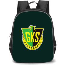 GKS Jastrzebie Backpack School Bag StudentPack - Large Logo