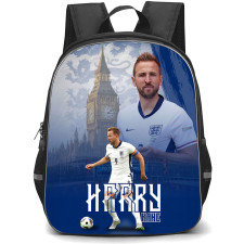 Harry Kane Backpack School Bag StudentPack - Harry Kane Jersey Number 9 England National Team London Pride Edition Poster