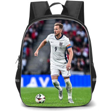Harry Kane Backpack School Bag StudentPack - Harry Kane Jersey Number 9 England National Team Match Day Poster