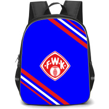 Wurzburger Kickers Football Club Backpack School Bag StudentPack - Large Logo With Stripe