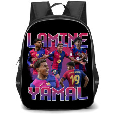 Lamine Yamal Backpack StudentPack - Lamine Yamal FC Barcelona Football Square Sticker