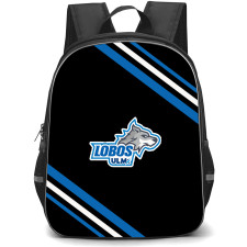 Lobos de la Universidad Latina de Mexico Backpack School Bag StudentPack - Lobos de la Universidad Latina de Mexico Large Logo With Stripe