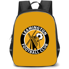 National League North Leamington Backpack School Bag StudentPack - Large Logo In Orange Background