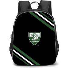 Leatherhead Football Club Backpack School Bag StudentPack - Leatherhead Football Club Large Logo With Stripe