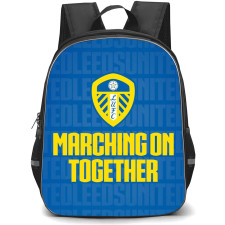 Leeds United Backpack StudentPack - Leeds United Marching On Together Poster