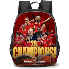 Liverpool FC Backpack StudentPack - Liverpool FC 20s Champions PL 2024-2025 Poster