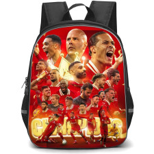 Liverpool FC Backpack StudentPack - Liverpool FC Champions Fan Art Poster