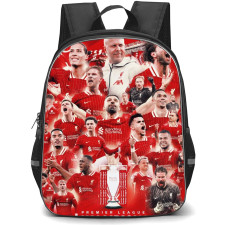 Liverpool FC Backpack StudentPack - Liverpool FC Crowned Champions Of The 2024-25 PL Poster