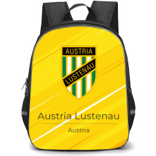 SC Austria Lustenau Backpack School Bag StudentPack - Logo Poster In Yellow Background