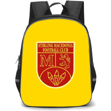 Stirling Macedonia Football Club Backpack School Bag StudentPack - Large Logo