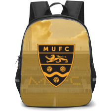 National League South Maidstone United Backpack School Bag StudentPack - Large Logo In Field Background