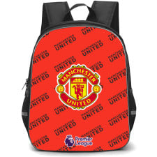 Manchester United Football Club Backpack StudentPack - Manchester United Football Club Medley Monogram Wordmark