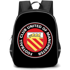 United Of Manchester Backpack School Bag StudentPack - Large Logo Football Club