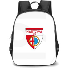 Mantova 1911 Backpack School Bag StudentPack - Logo In White Background