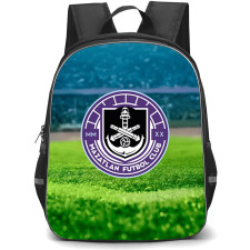 Mazatlan Futbol Club Backpack School Bag StudentPack - Mazatlan Futbol Club Stadium with Logo Green Effect