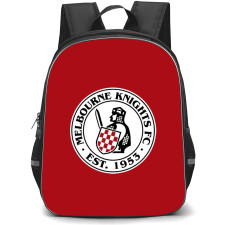 Melbourne Knights Football Club Backpack School Bag StudentPack - Large Logo