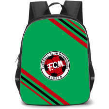 Memmingen Football Club Backpack School Bag StudentPack - Large Logo With Stripe