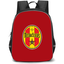 NE MetroStars Soccer Club Backpack School Bag StudentPack - Large Logo