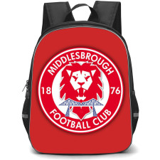 Middlesbrough F.C. Backpack StudentPack - Middlesbrough F.C. Logo On Red Background