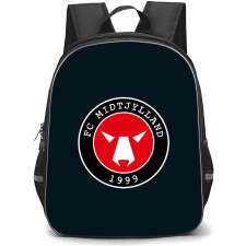 FC Midtjylland Football Club Backpack School Bag StudentPack - Large Logo