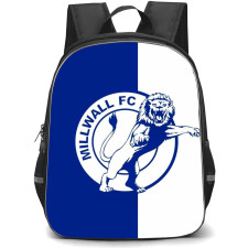 Millwall F.C. Backpack StudentPack - Millwall F.C. Logo On Blue And White Background